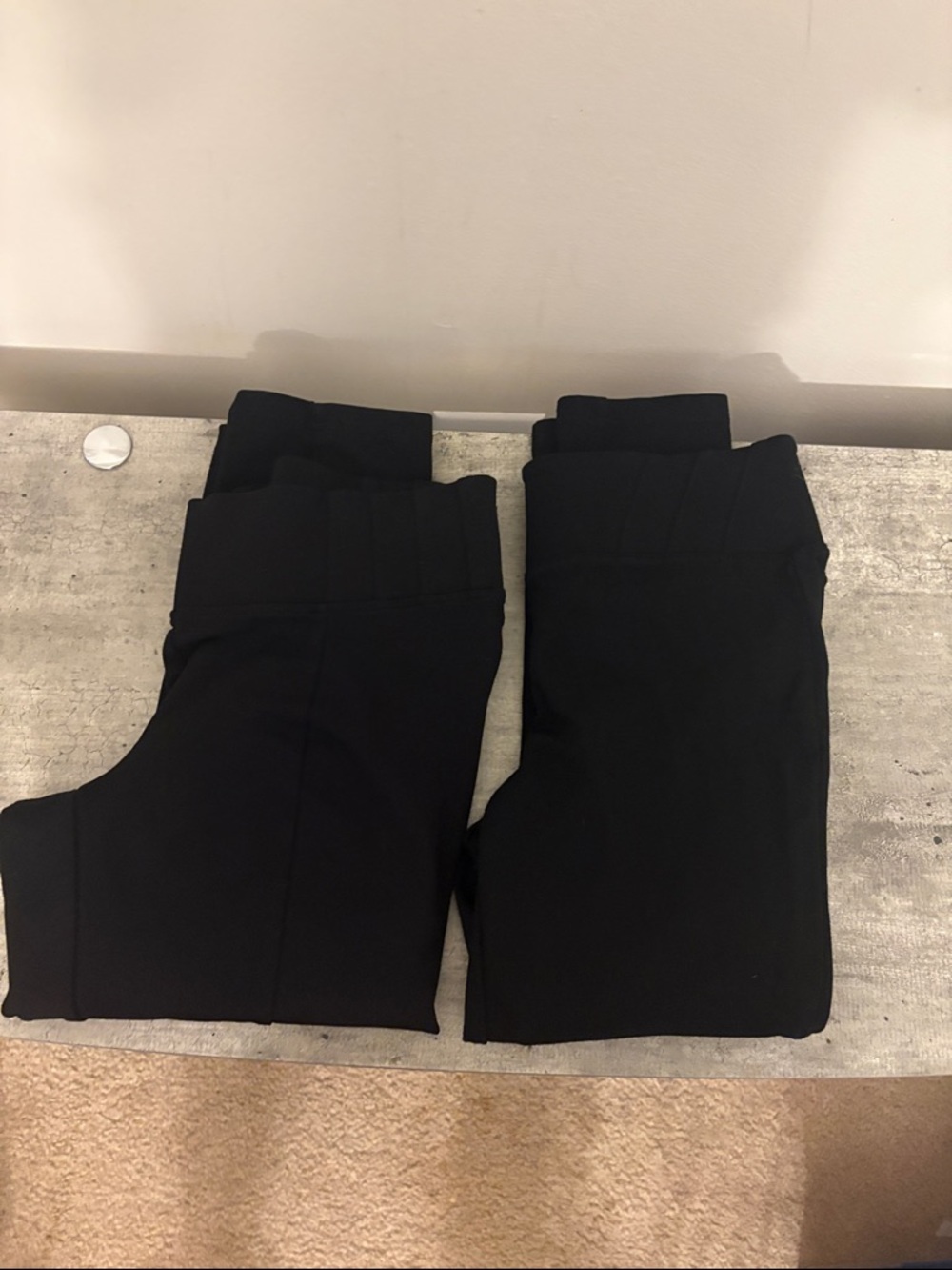 2 Never Worn Black Leggings